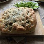 Bread-making with foraged greens